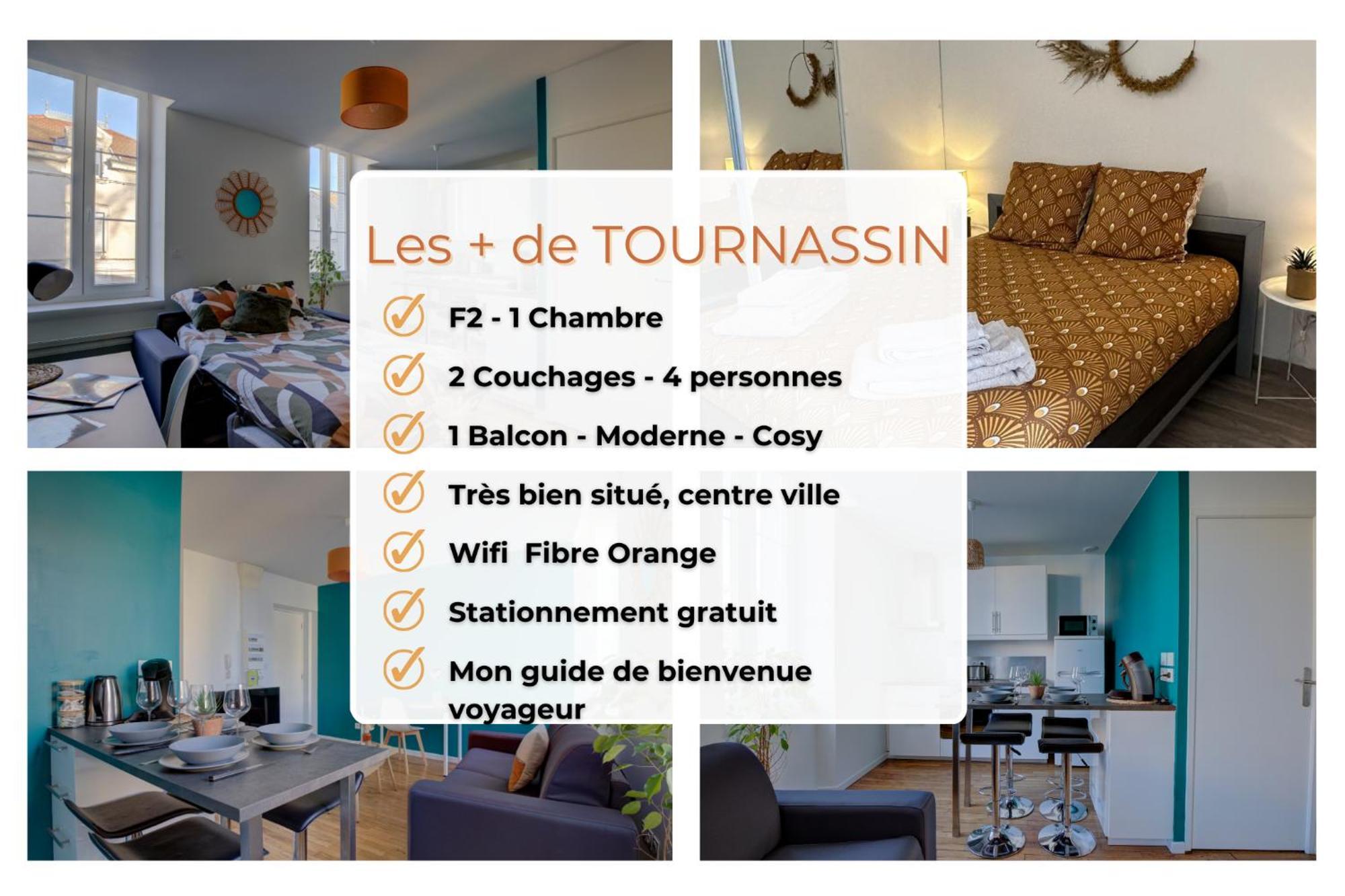 Ferienwohnung Le Tournassin-Balcon-Stationnement Gratuit Bourg-en-Bresse Exterior foto
